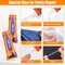 3Pcs Fabric Glue Permanent, 60 ML Washable Clear Clothing Glue, Super Fabric Glue for Rhinestones, Patches, Clothes, Denim, Leather, Polyester, Fabrics, Doll Repair, Flannel, Cotton